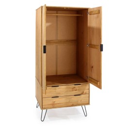 Augusta Pine 2 Door 2 Drawer Wardrobe
