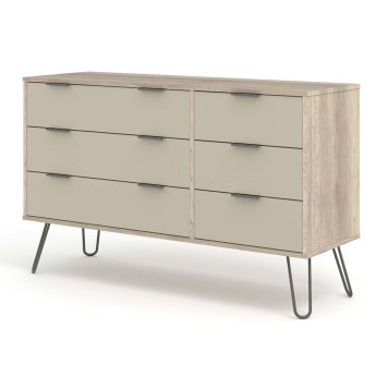 Augusta Driftwood Large Chest of Drawers