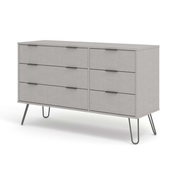 Augusta Grey Large Chest of Drawers